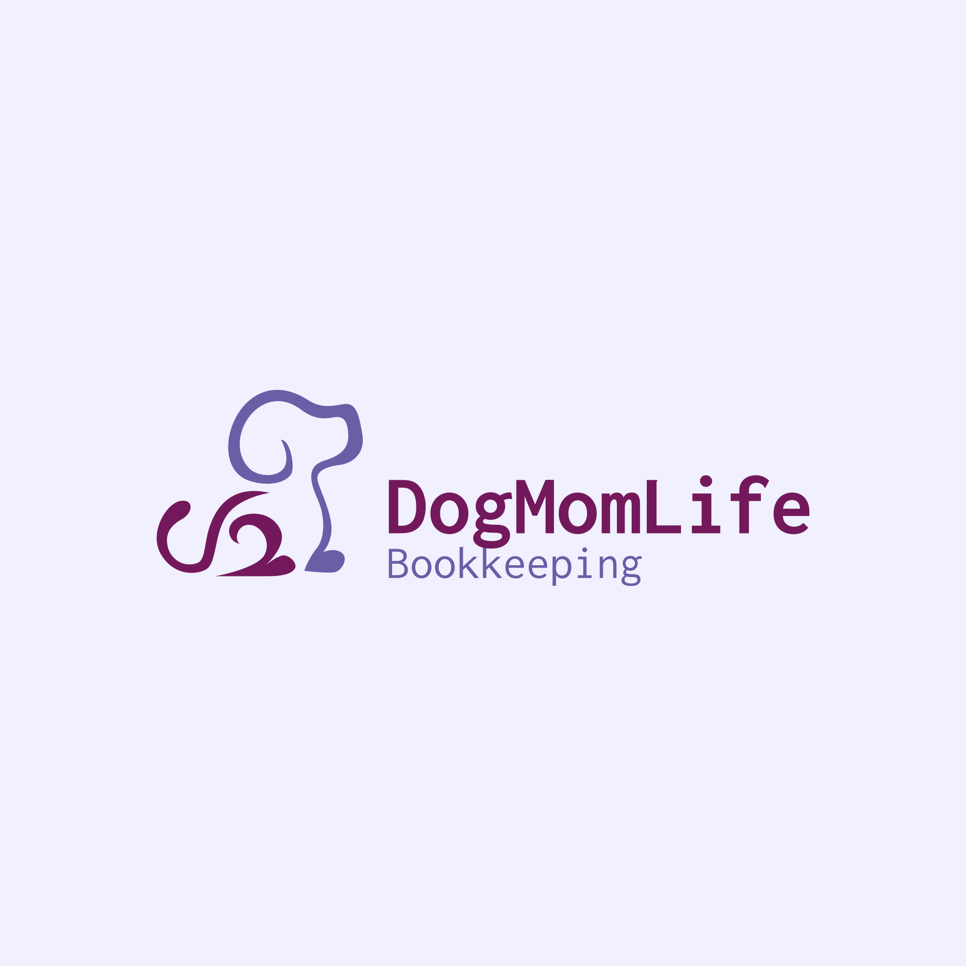 DogMomLife Bookkeeping Logo